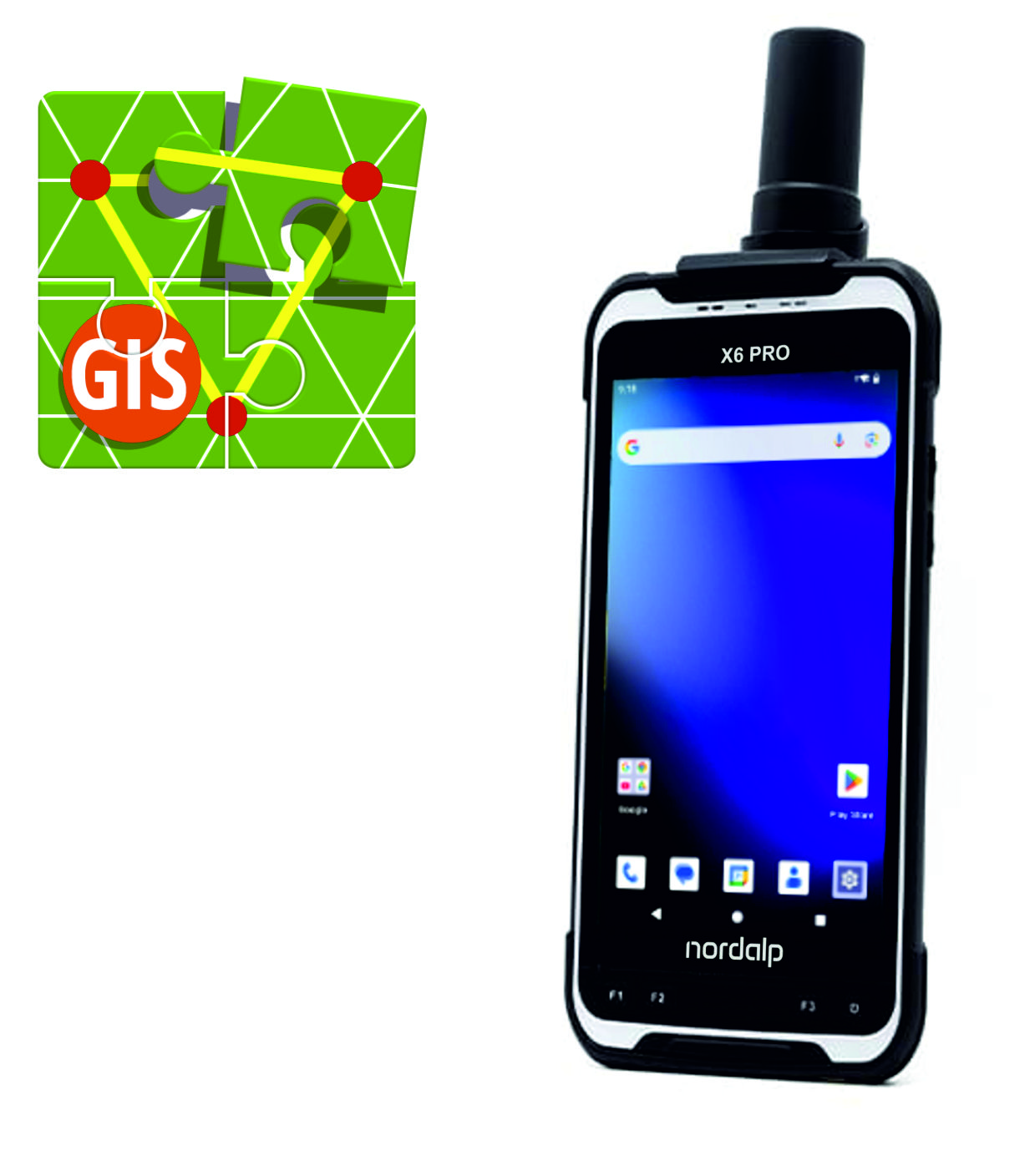 Nordalp X6 Pro RTK vč. aplikace