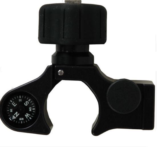 Držák (svorka) na tyčku, univerzální, s kompasem, SECO