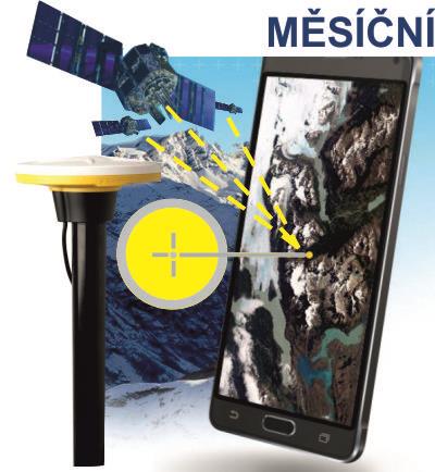 Catalyst 60 - měsíční předplatné metrové přesnosti