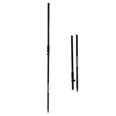 Tyčka pro GPS, karbonová, skládací, 2 m, s libelou