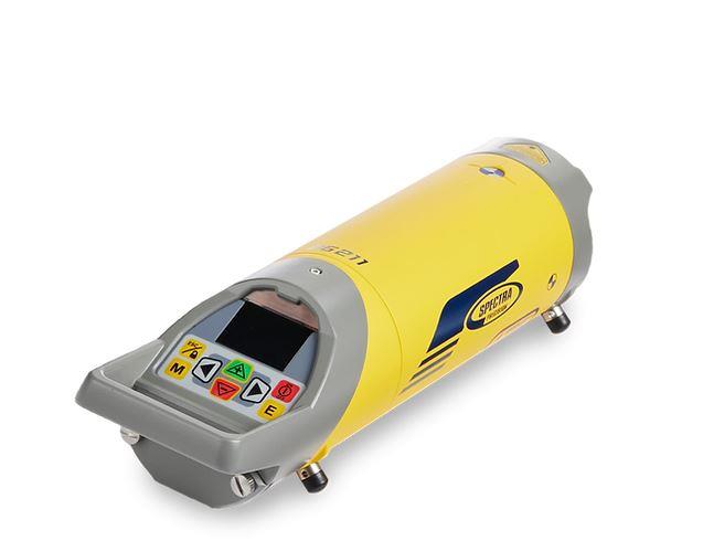 Laser potrubní  DG211, NiMH, pro potrubí od 100mmm, vč. terče a dálk.ovl. RC201