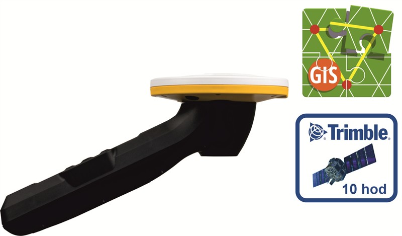 Trimble Catalyst DA2 s držákem a aplikací