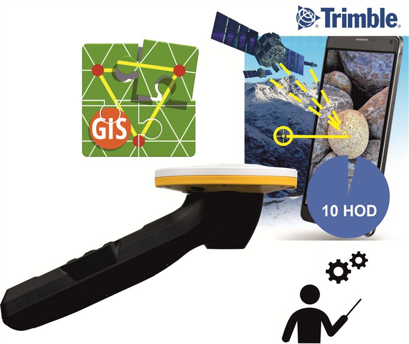 Trimble Catalyst DA2 s držákem a aplikací, vč. školení