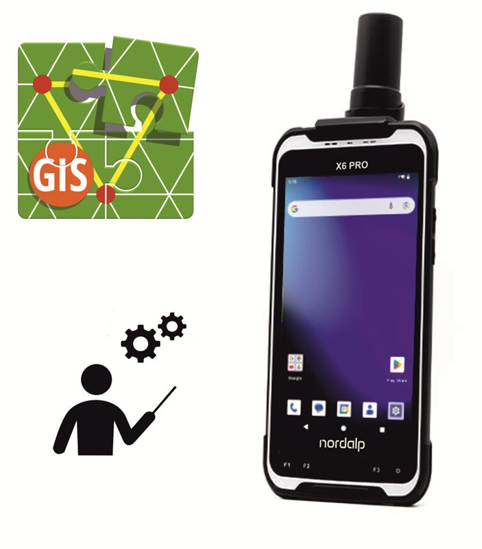 Nordalp X6 Pro RTK vč. aplikace a školení